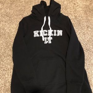 Maternity sweatshirt.